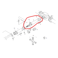 Arbre de transmission pour Man - 81393326219