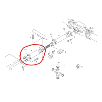 Arbre de transmission pour Man - 81393826165