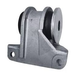 Palier en caoutchouc, radiateur, droit pour MAN 81062250006