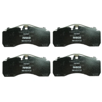 Plaquette de frein AV pour Iveco - 5801492197