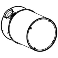 Silencieux d'échappement final pour Volvo 21068809