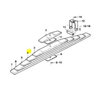 Lame de ressorts position 4 pour DAF 1279587