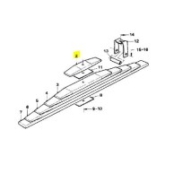 Lame de ressorts position 6 pour DAF 0691855