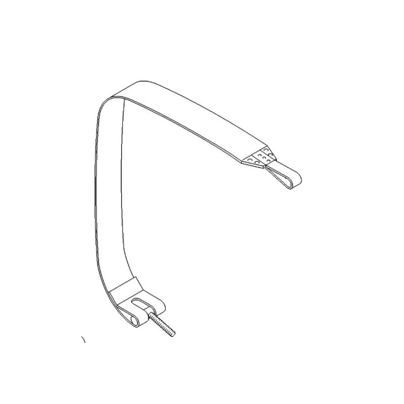 Sangle Fixation Réservoir G.O 134cm - Version Pour Support d'origine Dim 515x615 pour MAN 81974606059