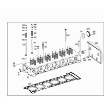 Bouchon d'arrêt d'huile soupape  pour  Mercedes-Benz 0009989290