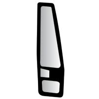 VITRE FENETRE DROITE pour Iveco 504080382
