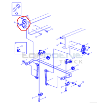 Support de biellette pour Renault - 7421418383