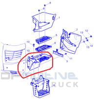 Caisson d'emmarchement D pour Renault - 7482586201