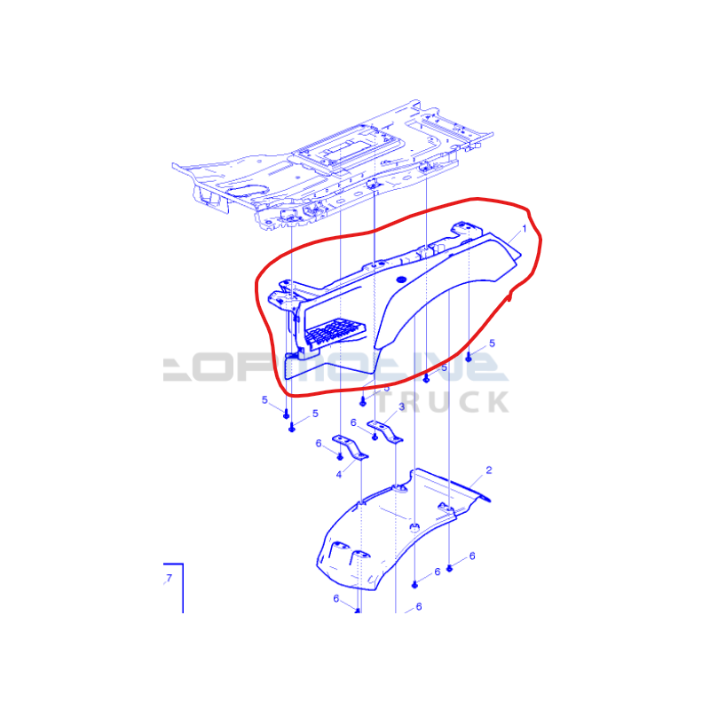 Aile D pour Renault - 7482357373