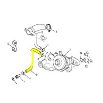 Durite d'eau pour Renault Trucks 5010553951