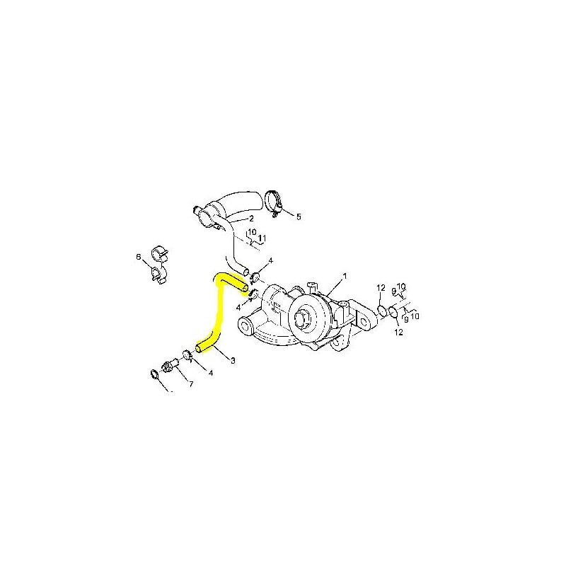 Durite d'eau pour Renault Trucks 5010553951