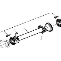 Arbre de transmission coulissante longueur fermée : 1100 mm pour Renault Trucks  5010583814