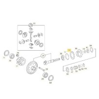 RONDELLE D'ECARTEMENT pour Mercedes Benz  4253371252