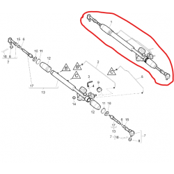 Mécanisme de commande pour Renault - 7485129978