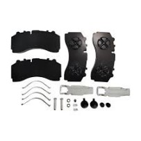 Kit de garnitures de disque de frein pour Mercedes-Benz 0014215210