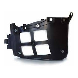 Support Coin De Pare Choc avant droit - Version Plastique Noir pour Renault Trucks