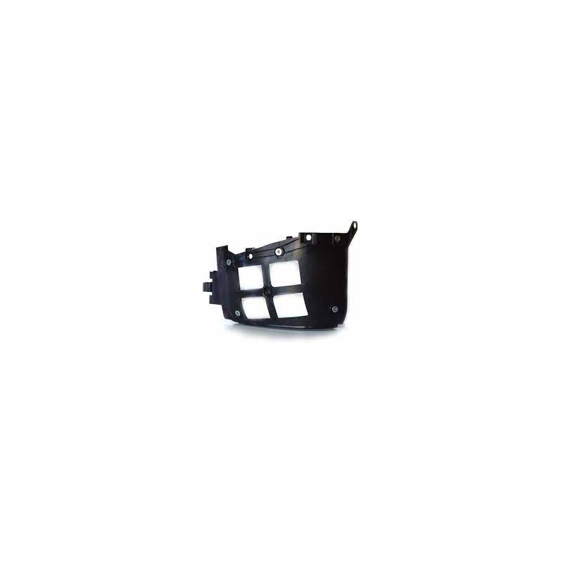 Support Coin De Pare Choc avant gauche - Version Plastique Noir pour Renault Trucks