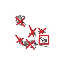 Axe de fixation levier...