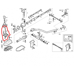 Levier de vitesse pour Iveco - 41297378