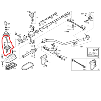 Levier de vitesse pour Iveco - 41297378