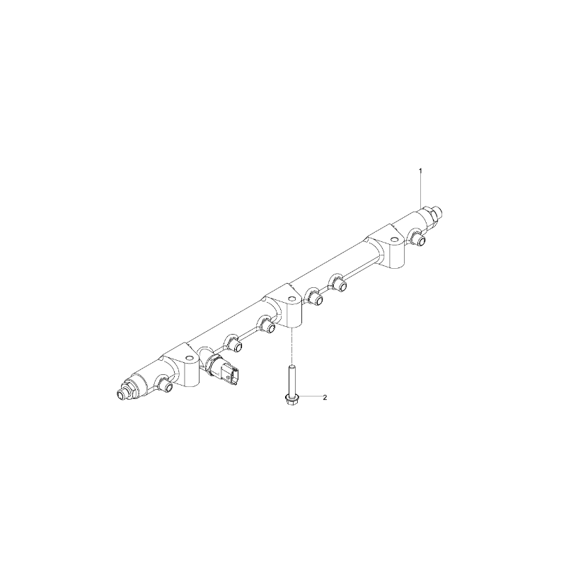 Rampe d'injection pour Man - 51103116037