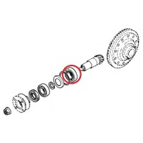 Roulement intérieur pignon attaque pour Renault Mascott 5010241920