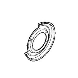 Tôle déflecteur cache poussière frein Ar Droite, pour Renault - 5001848004