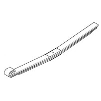 Ressort à lames arrière pour Renault 5010383315