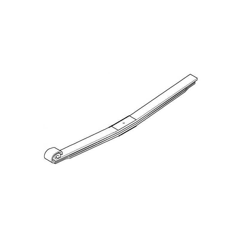 Ressort à lames arrière pour Renault 5010383315