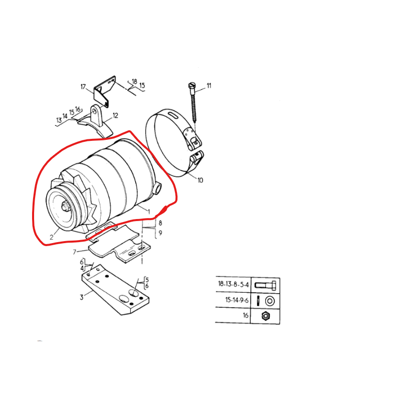 Alternateur pour Renault - 5000328679