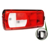 Feu arrière, gauche, avec feu de plaque d'immatriculation pour DAF 1875577