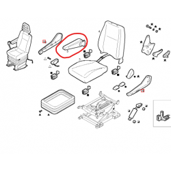 Accoudoir pour Iveco -...