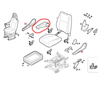 Accoudoir pour Iveco - 42540055