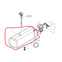 Réservoir à carburant pour Renault - 7420723405