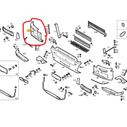 Pare chocs droit pour IVECO STRALIS 504234424
