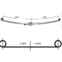 Ressort Avant pour Renault Midlum 5010488303