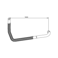 Tube sortie silencieux pour Renault Midlum 5010496874