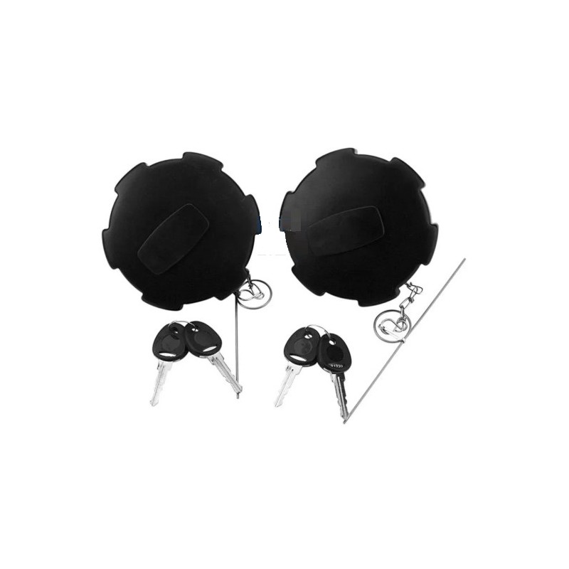 Lot de 2 bouchons de réservoir pour Man - Mercedes - Volvo