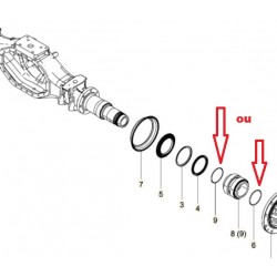 Lot de 10 joints toriques pour Man 06569303611
