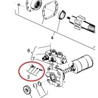 Limiteur de pression sur boitier de direction pour Renault Trucks KÉRAX  5001843895