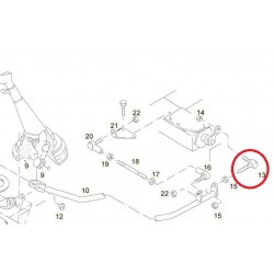 Lot de 2 Rotules de commande des vitesses pour Man F80 / F2000