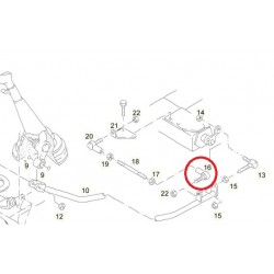 Lot de 2 Rotules cde vitesses pas a droit pour Volvo / Man / Daf / Scania