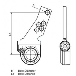Levier régleur, automatique pour DAF