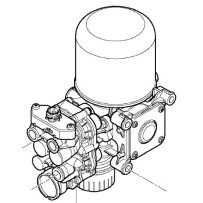 Dessiccateur d'air complet pour Daf 1706513