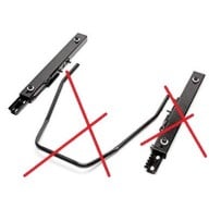 Glissière Droite 310 mm pour Siège SP