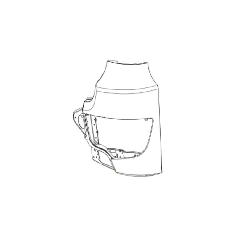 Coin de Pare Choc avant G pour Mercedes A 9608808189