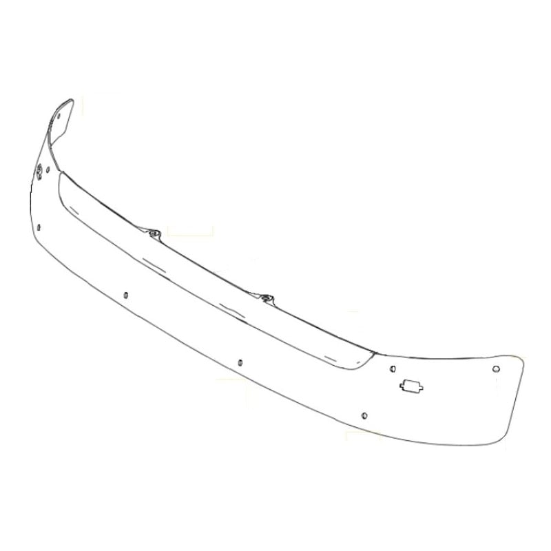 Casquette pare-soleil extérieur (sans les fixations) pour Mercedes A 9608111210 - 9608113010