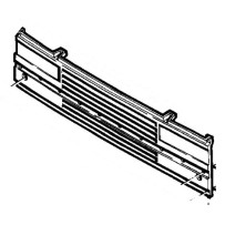 Grille de calandre, nue, pour Daf 0159534
