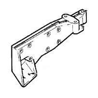 Support de Marche Pied inférieur Gauche pour Daf 1241599