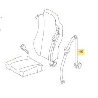 Ceinture de sécurité coté conducteur pour Mercedes Benz Actros
